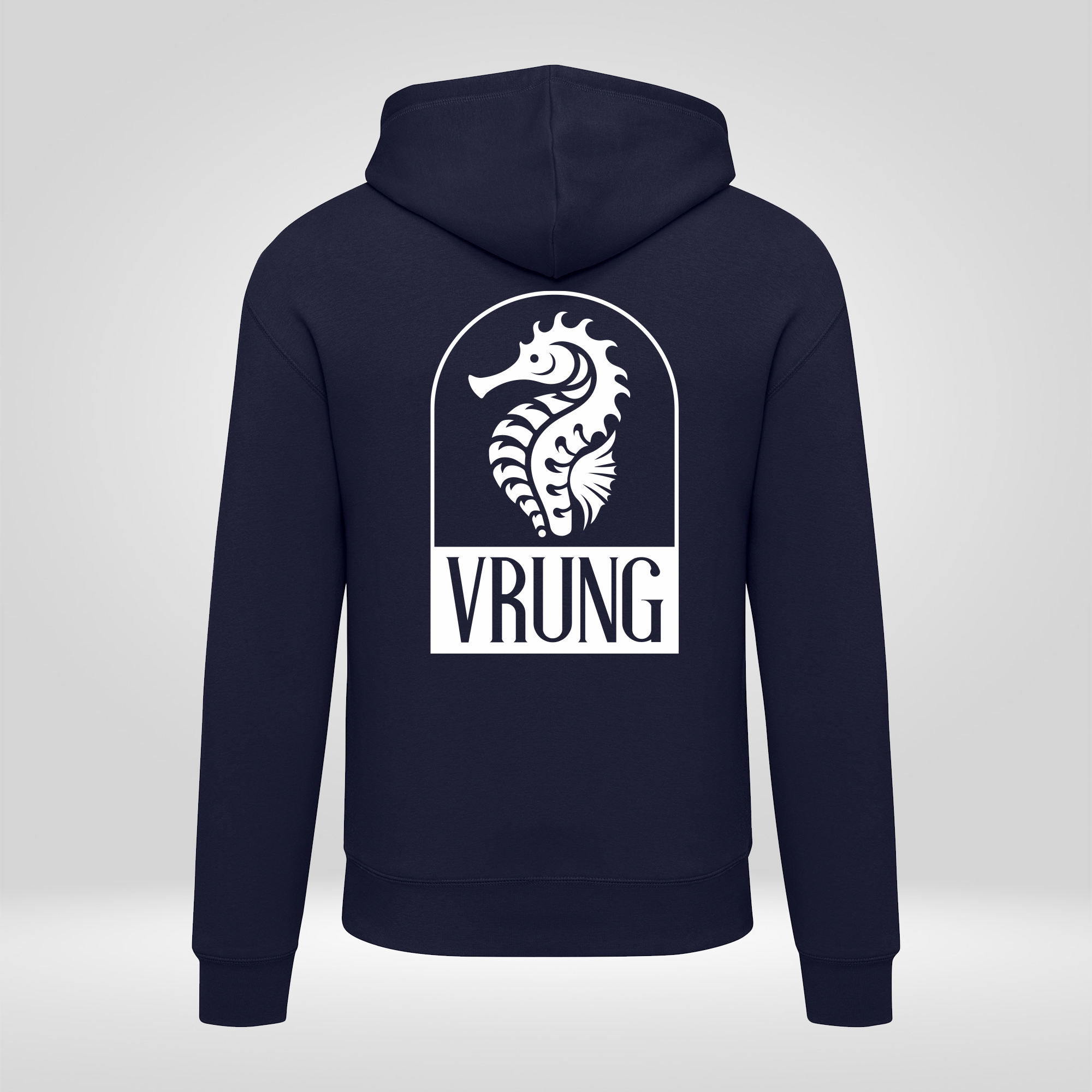 Original contrast hoodie - Navy - Afbeelding 2